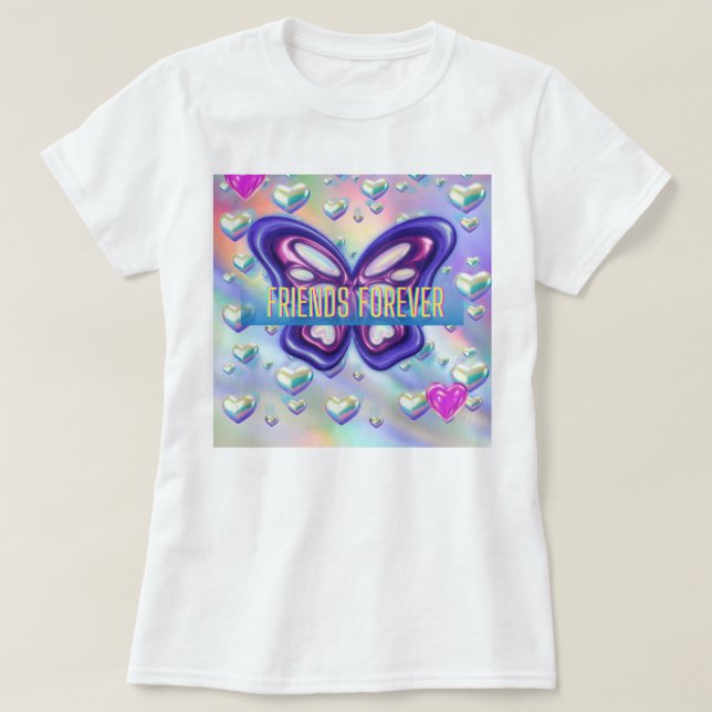 CAMISETA AMIGOS PARA SEMPRE (Frente do Design)