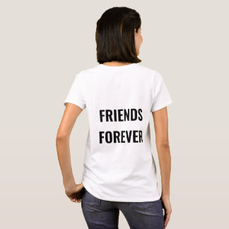 Camiseta Amigos para sempre
