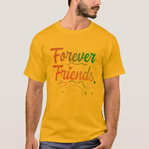 Camiseta Amigos para sempre