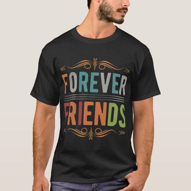Camiseta Amigos para Sempre (Frente)