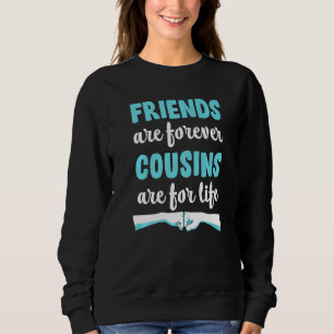 Camiseta Amigos Para Sempre Primos Para a Vida Engraçado Me