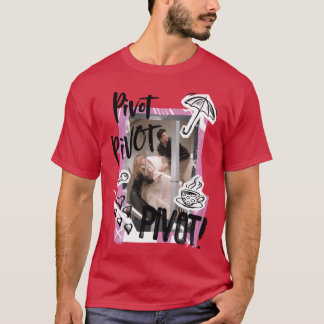 Camiseta Amigos PIVOT Rachel Ross e amigo Chandler