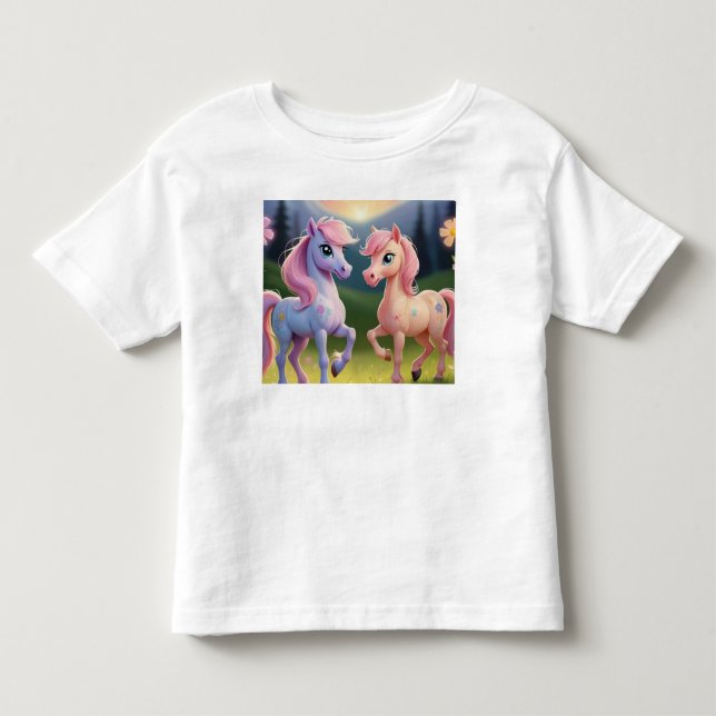 Camiseta Amigos Pôneis (Frente)