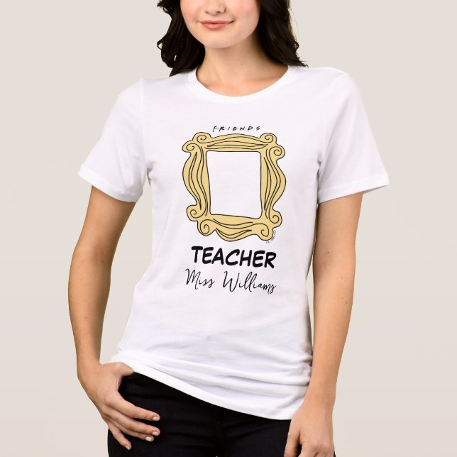 Camiseta AMIGOS™ | Quadro "Peephole" (Frente)
