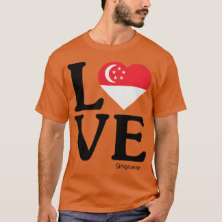 Camiseta Amigos que amam Singapura
