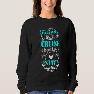Camiseta Amigos Que Cruzam Juntos Permanecem Juntos Em Cruz