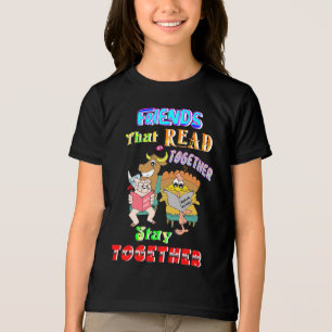 Camiseta Amigos Que Leram Juntos Fiquem Juntos