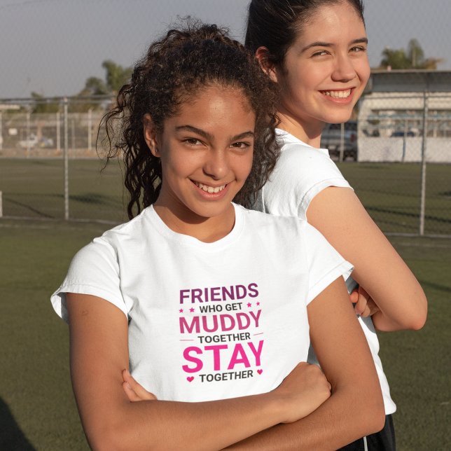 Camiseta Amigos que se misturam (Criador carregado)