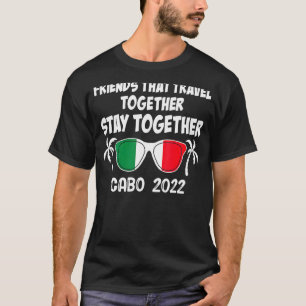 Camiseta Amigos Que Viagem Ficam Juntos Cabo 20