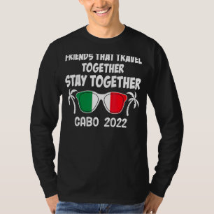 Camiseta Amigos Que Viagem Ficam Juntos Cabo 20