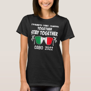 Camiseta Amigos Que Viagem Juntos Ficam Juntos Na Flórida