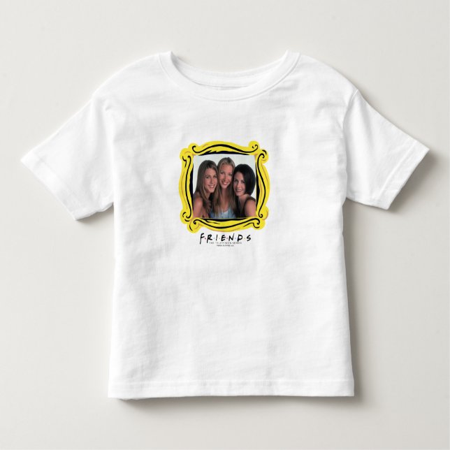 Camiseta AMIGOS™ | Rachel, Phoebe e Monica (Frente)
