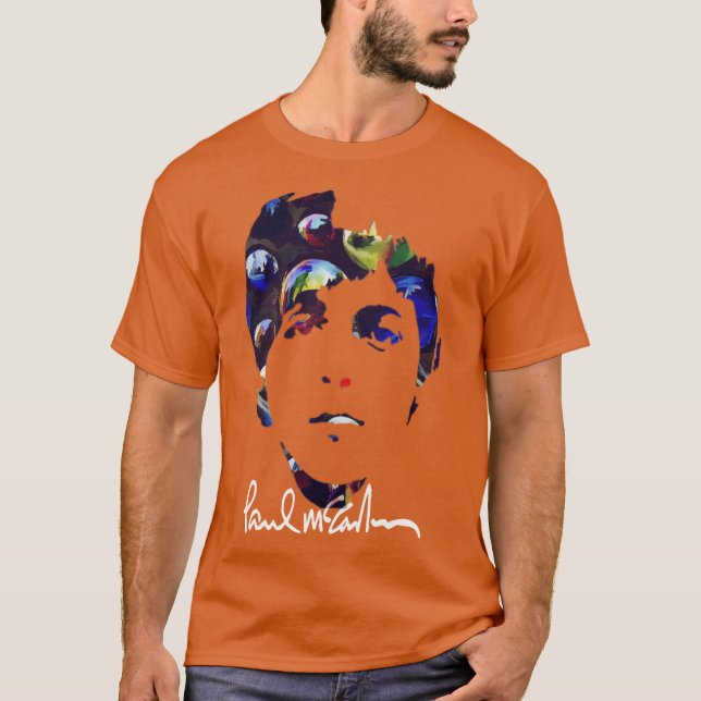 Camiseta amigos retro de mccartney (Frente)