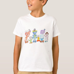 Camiseta Amigos Robôs