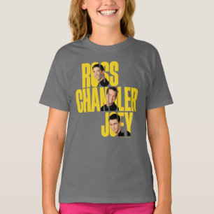 Camiseta AMIGOS™ Ross, Chandler e Joey