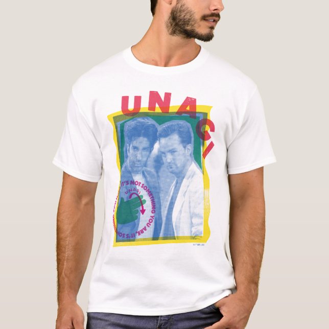 Camiseta AMIGOS™ | Ross & Chandler - Unagi (Frente)