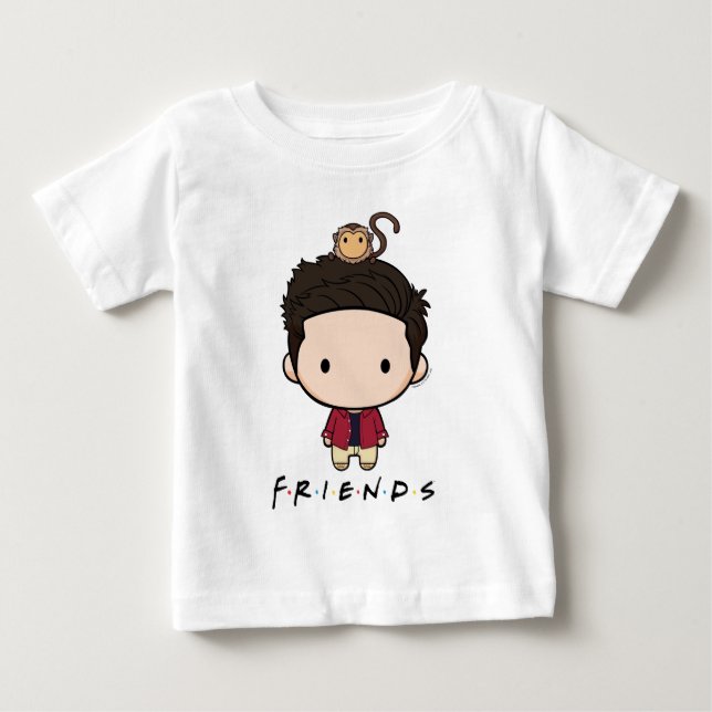 Camiseta AMIGOS™ | Ross Chibi (Frente)