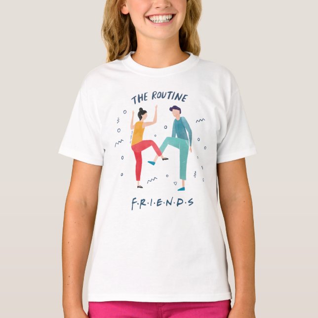 Camiseta AMIGOS™ | Rotina (Frente)
