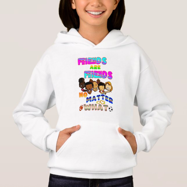 Camiseta Amigos são Amigos Não Importa O Que (Frente)