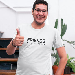 Camiseta Amigos são bem-vindos