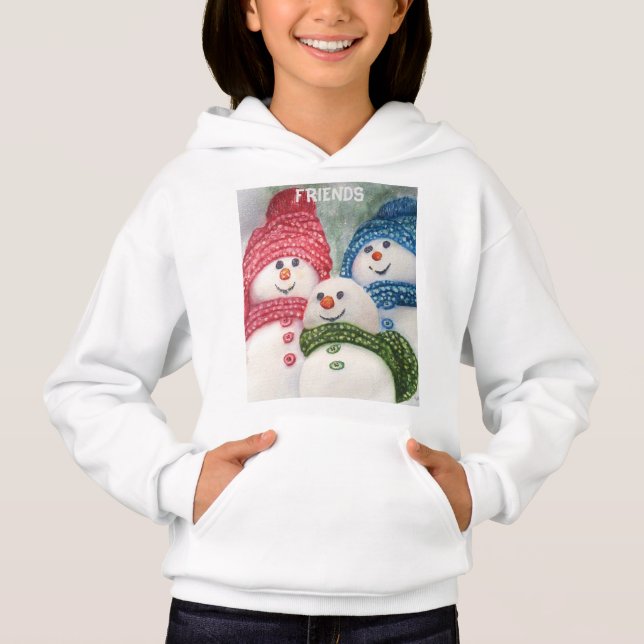 CAMISETA AMIGOS SNOWMAN (Frente)