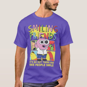 Camiseta Amigos Sorridente Fazem as Pessoas Sorrir PIM Cart