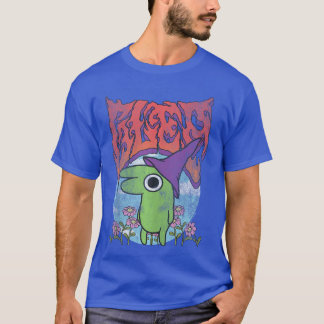 Camiseta Amigos Sorridente Glep Flores de Metal Pesado Vint