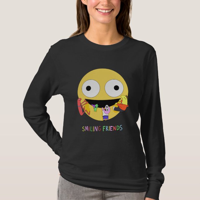 Camiseta Amigos sorridentes (Frente)