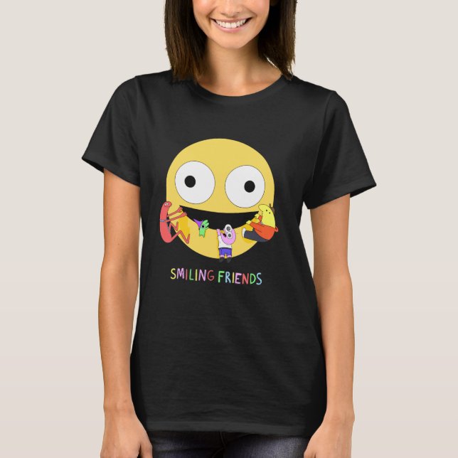 Camiseta Amigos sorridentes (Frente)