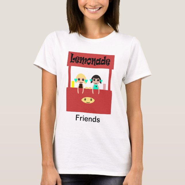 Camiseta Amigos: Stand Lemonade (Frente)