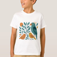 Amigos Tropicais - Papagaio Estilizado e Aves Cano