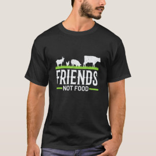 Camiseta Amigos Veganos Proteção Animal Dizer Não