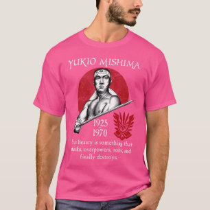Camiseta Amigos vintage únicos de Yukio Mishima