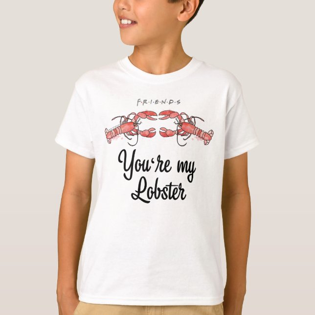 Camiseta AMIGOS™ | Você é a minha citação de Lobster Waterc (Frente)
