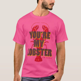 Camiseta Amigos, você é meu garoto de citação de lagosta