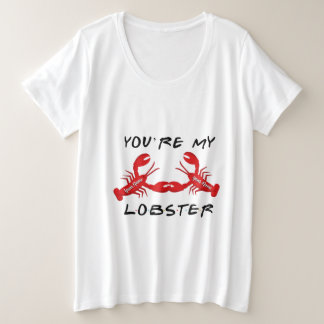 Camiseta Amigos Você é Minha Lagosta