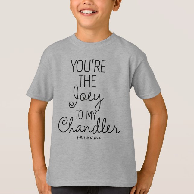 Camiseta AMIGOS™ | Você é o Joey do meu Chandler (Frente)