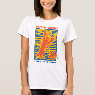 Camiseta AMIGOS™   Você é o meu gráfico de lagosta vibrante