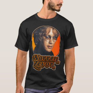 Camiseta amigos Zevon retrô