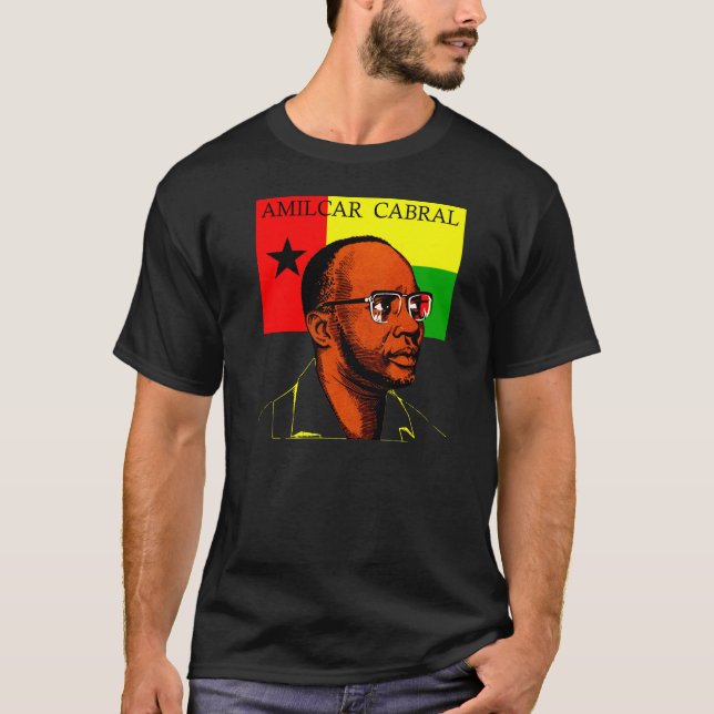 Camiseta Amilcar Cabral Guiné (Frente)