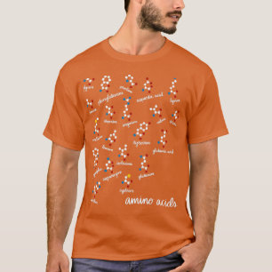 Camiseta Aminoácidos Rotulados