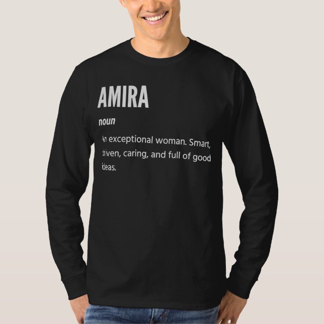 Camiseta Amira é Nova Mulher Excepcional (Frente)
