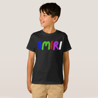 Camiseta Amiri dá o nome de presentes para crianças