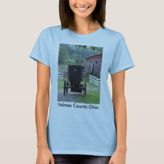 Camiseta Amish Buggie - Holmes Co OH, o Condado de Holmes