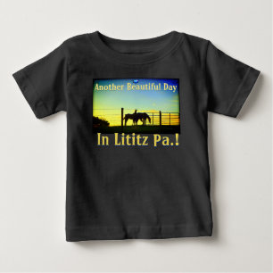 Camiseta Amish Fazenda Lititz Pa. Visite Lititz! Todlers