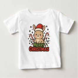 Camiseta AMITA | Cute Bunny Merry Christmas