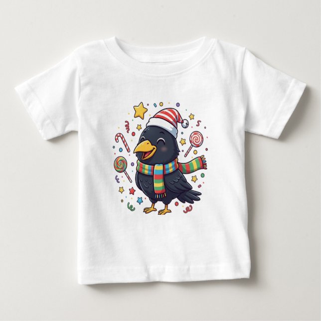 Camiseta AMITA | Happy Crow - Candy Fun (Frente)