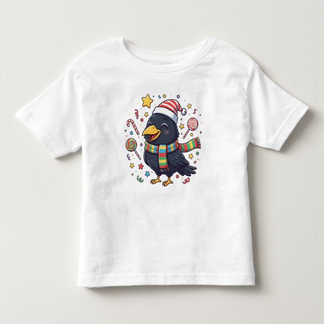 Camiseta AMITA | Happy Crow - Candy Fun (Frente)