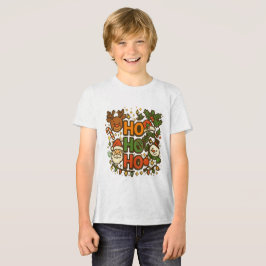 Camiseta AMITA | HO HO HO Holiday Crew Tee