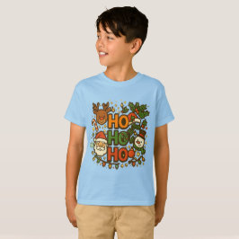 Camiseta AMITA | HO HO HO Holiday Crew Tee
